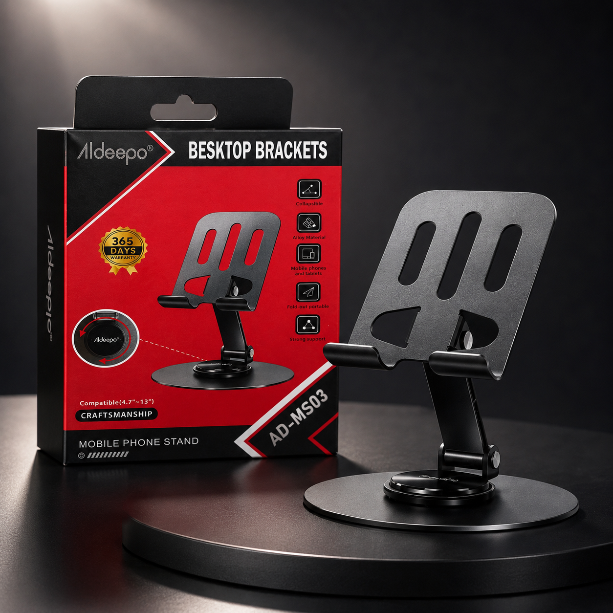 Soporte Ajustable para Celular y Tablet